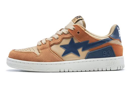 Bape SK8 STA #4 BEIGE SIZE 7 Size US 7 / EU 40 - 11 Thumbnail
