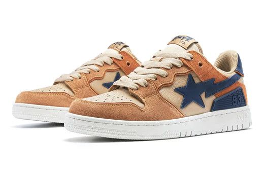 Bape SK8 STA #4 BEIGE SIZE 8 Size US 8 / EU 41 - 2 Thumbnail