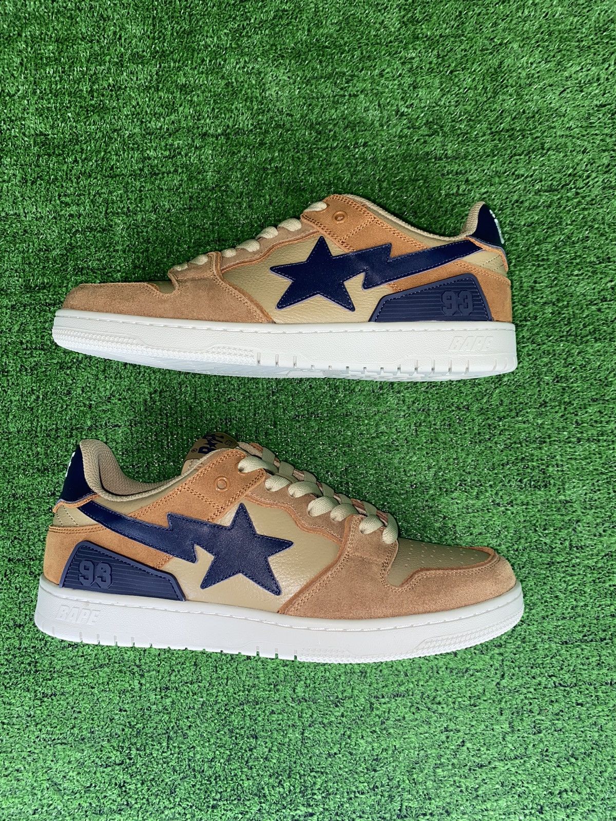 Bape SK8 STA #4 BEIGE SIZE 8 Size US 8 / EU 41 - 7 Thumbnail