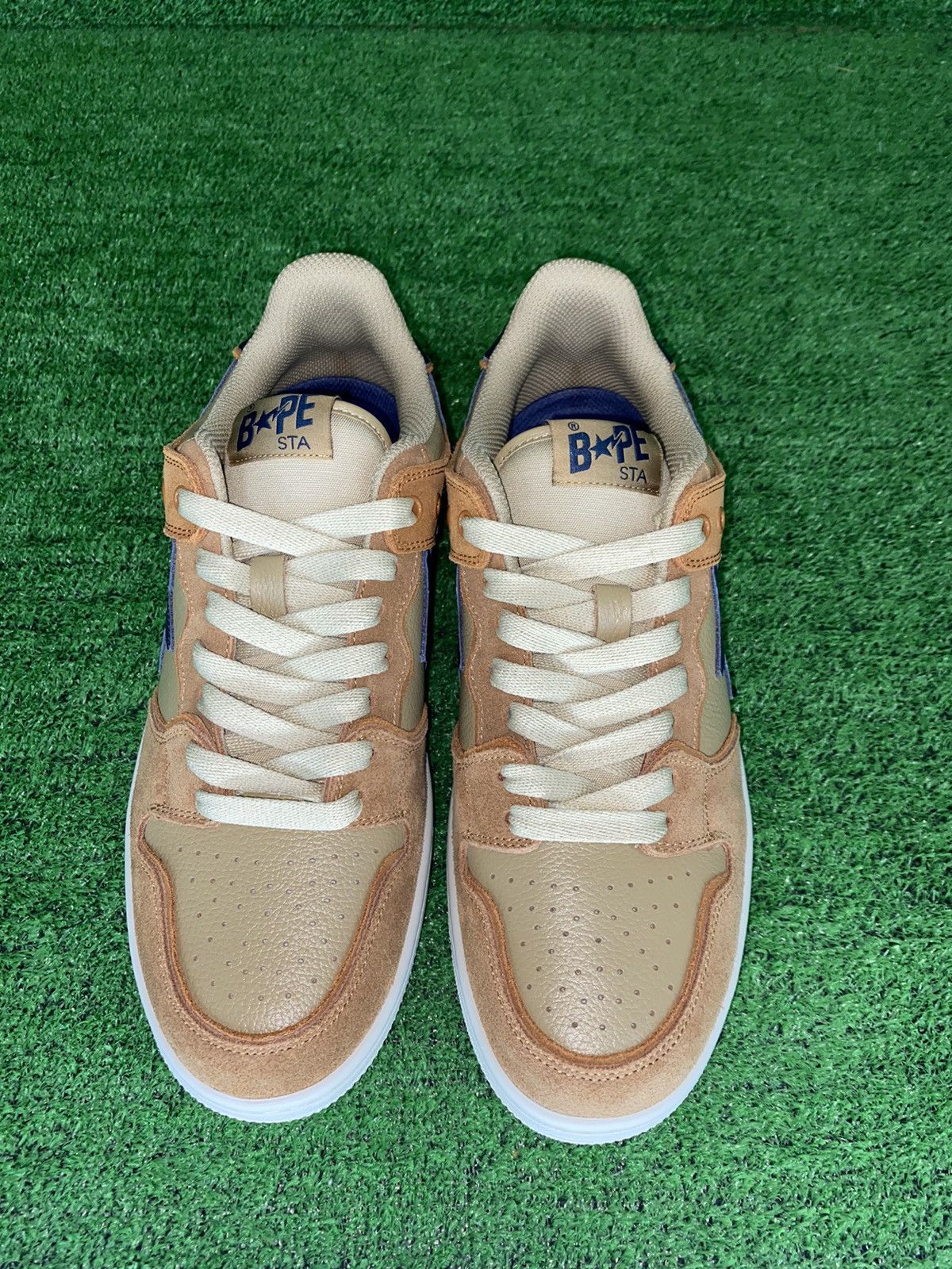 Bape SK8 STA #4 BEIGE SIZE 9 Size US 9 / EU 42 - 9 Thumbnail