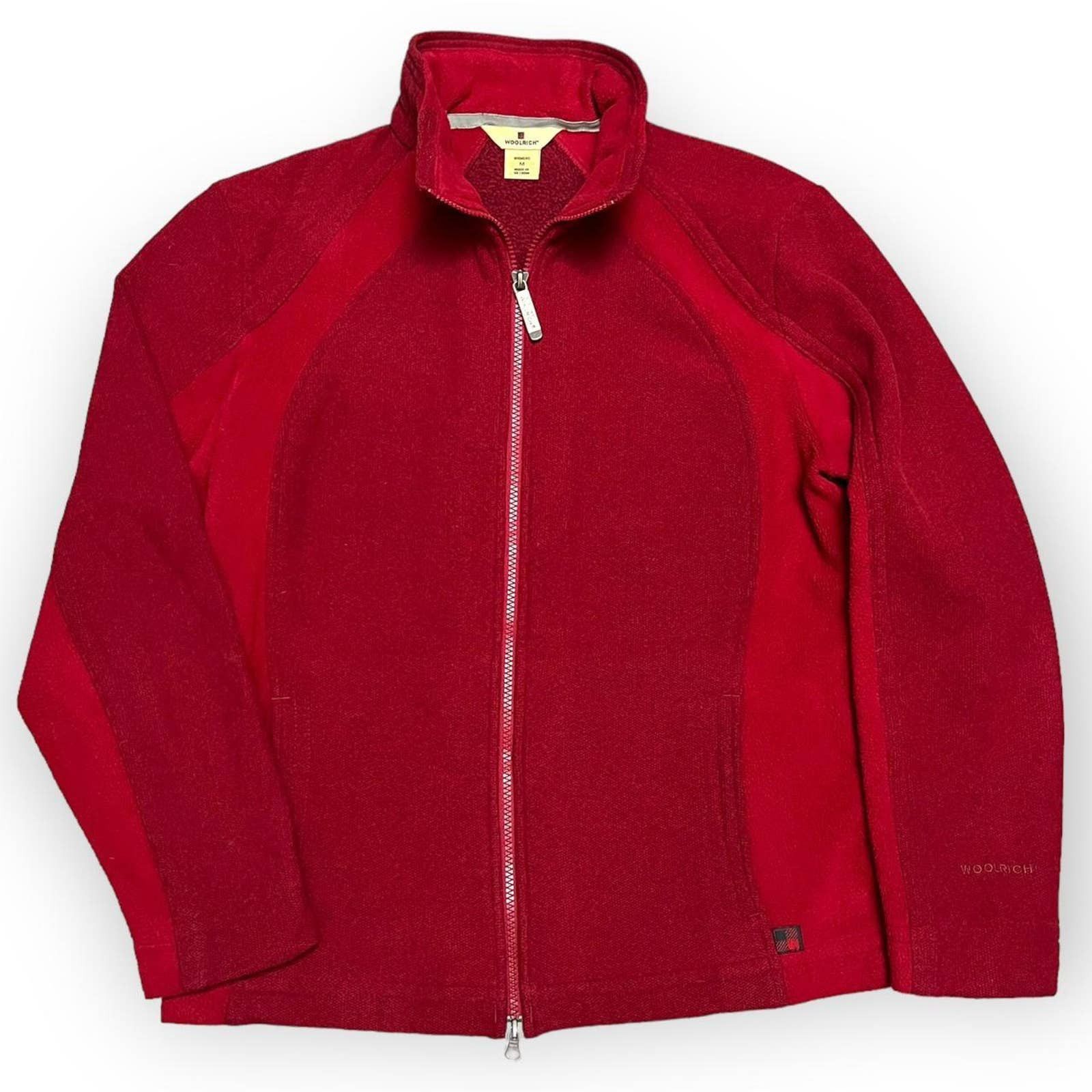 Vintage Woolrich Vintage Y2K Fleece Outdoor Spring Hiking Jacket Size M / US 6-8 / IT 42-44 - 1 Thumbnail