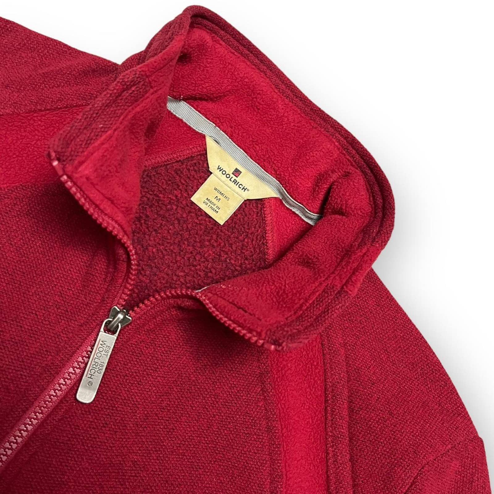 Vintage Woolrich Vintage Y2K Fleece Outdoor Spring Hiking Jacket Size M / US 6-8 / IT 42-44 - 2 Thumbnail