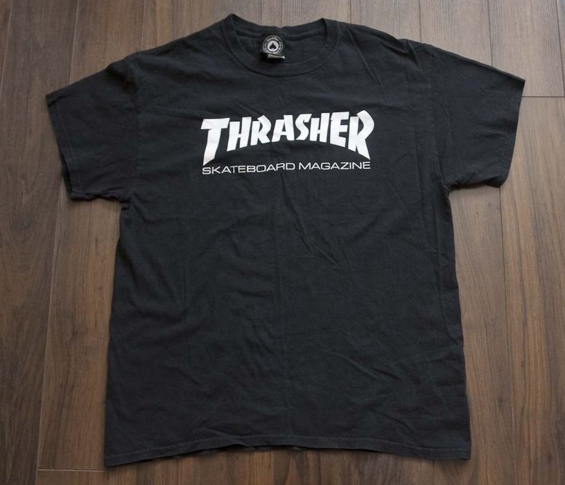 Vintage Thrasher Skateboard Magazine T Shirt Size L | Grailed