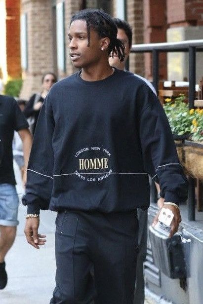 Balenciaga FW17 Homme Crewneck Black Grailed