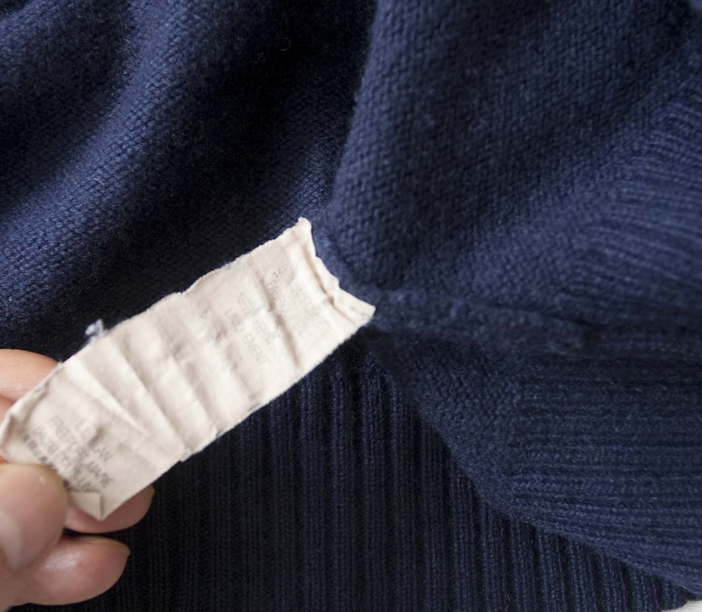 L.L. Bean LL Bean Sweater 100% Cashmere Elbow Patch Size M Size US M / EU 48-50 / 2 - 3 Thumbnail