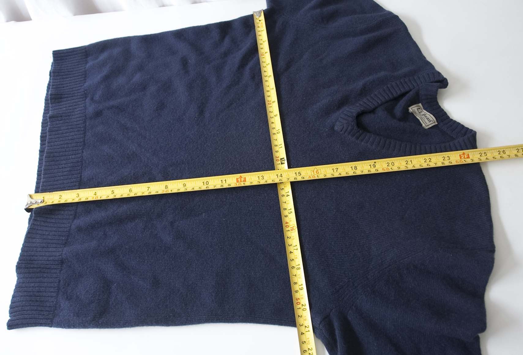 L.L. Bean LL Bean Sweater 100% Cashmere Elbow Patch Size M Size US M / EU 48-50 / 2 - 4 Thumbnail