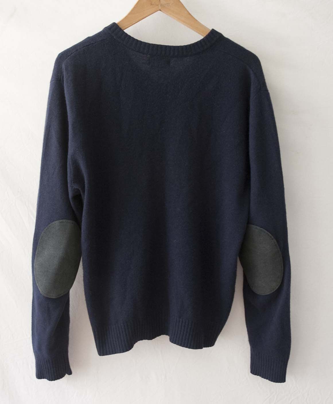L.L. Bean LL Bean Sweater 100% Cashmere Elbow Patch Size M Size US M / EU 48-50 / 2 - 6 Thumbnail