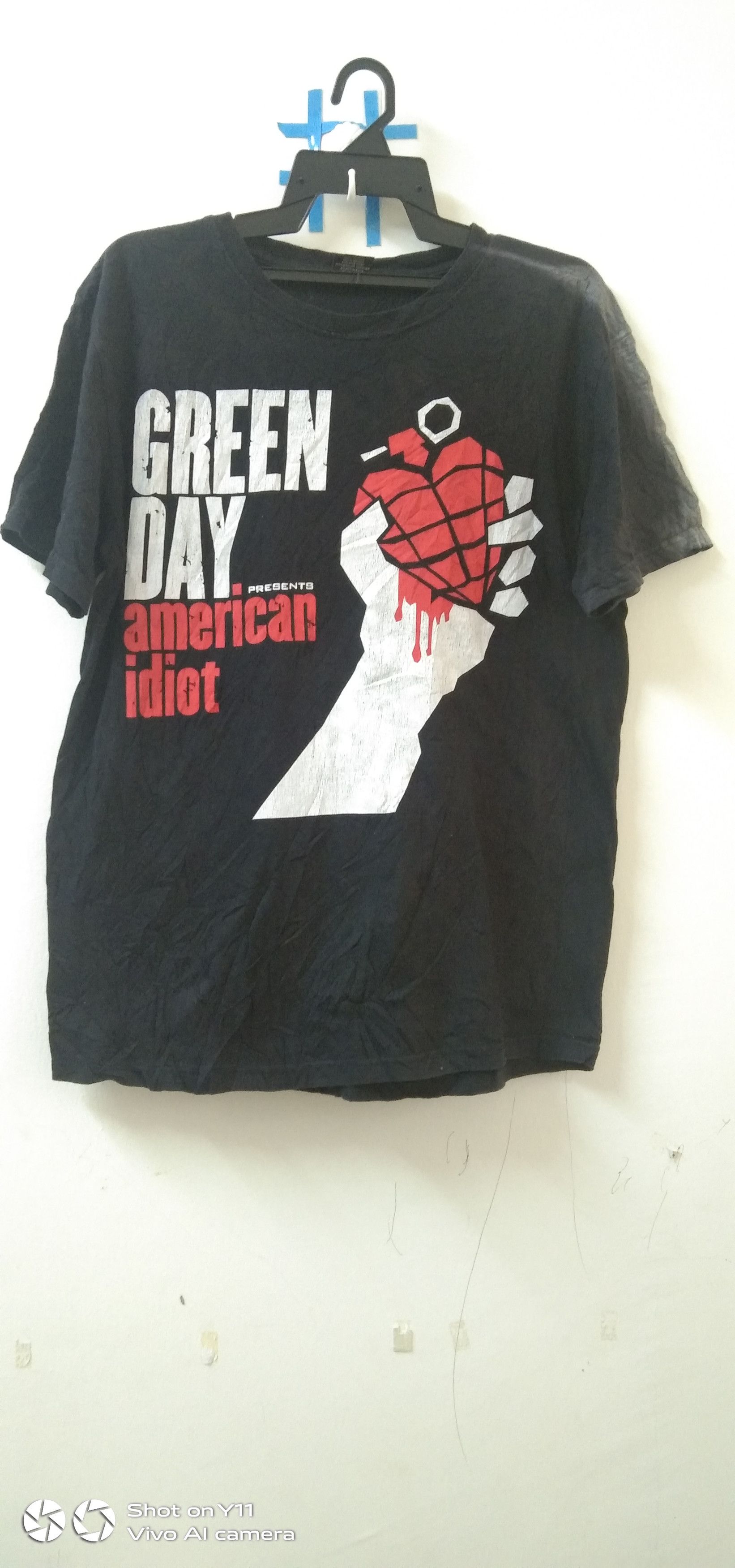 Band Tees × Vintage 90s Greenday Grenade American Idiot