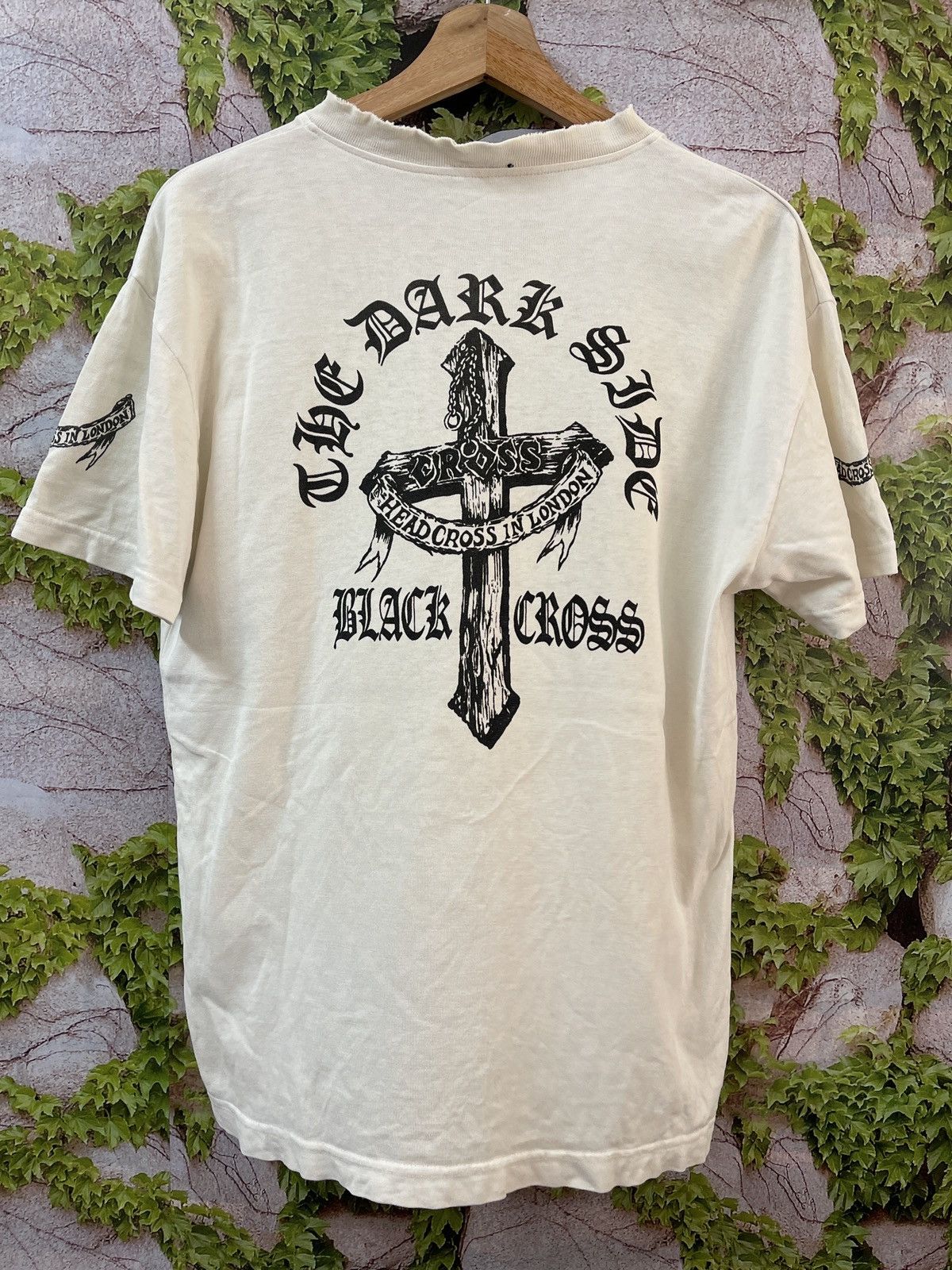 Japanese Brand VINTAGE THE DARK SIDE BLACK CROSS SPELLOUT VERY RARE Size US M / EU 48-50 / 2 - 1 Thumbnail