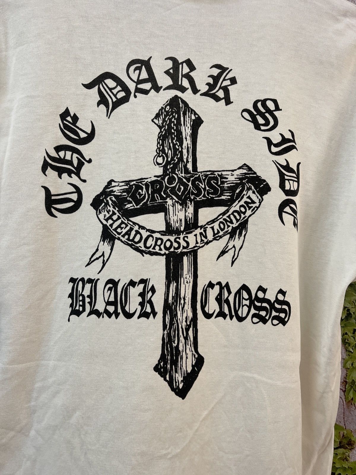 Japanese Brand VINTAGE THE DARK SIDE BLACK CROSS SPELLOUT VERY RARE Size US M / EU 48-50 / 2 - 2 Thumbnail