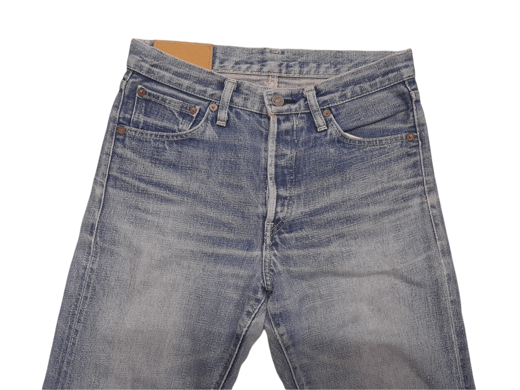 Journal Standard Journal Standard Japan Selvedge Distressed Denim (D748) Size US 29 - 5 Thumbnail
