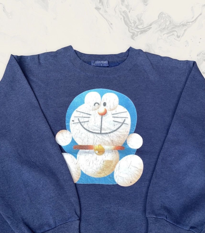 Cartoon Network × Japanese Brand × Vintage Doraemon Anime TV Series By fujiko F.Fujio Japanese Cartoon Size US M / EU 48-50 / 2 - 3 Thumbnail
