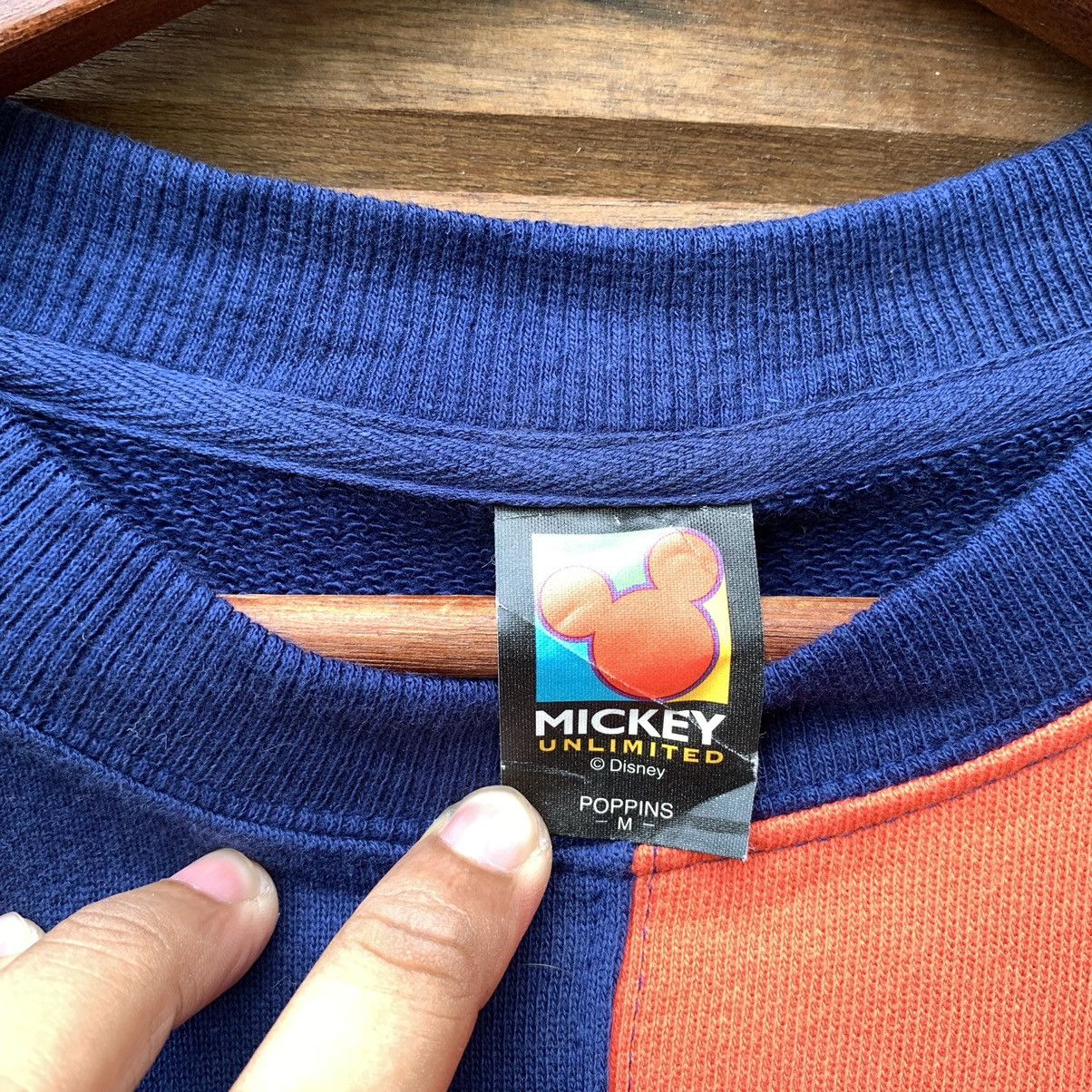 Disney × Mickey Mouse Nice! Disney Unlimited Mickey Mouse Sweatshirt Size M / US 6-8 / IT 42-44 - 6 Thumbnail