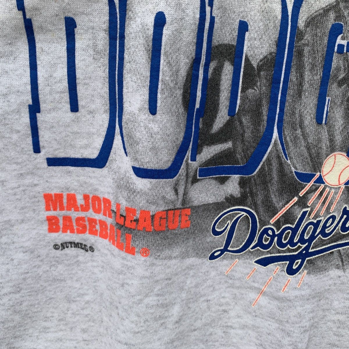 MLB VINTAGE 90s NUTMEG MLB 1995 DODGERS HEDEO NOMO BASEBALL CREW Size US L / EU 52-54 / 3 - 4 Thumbnail