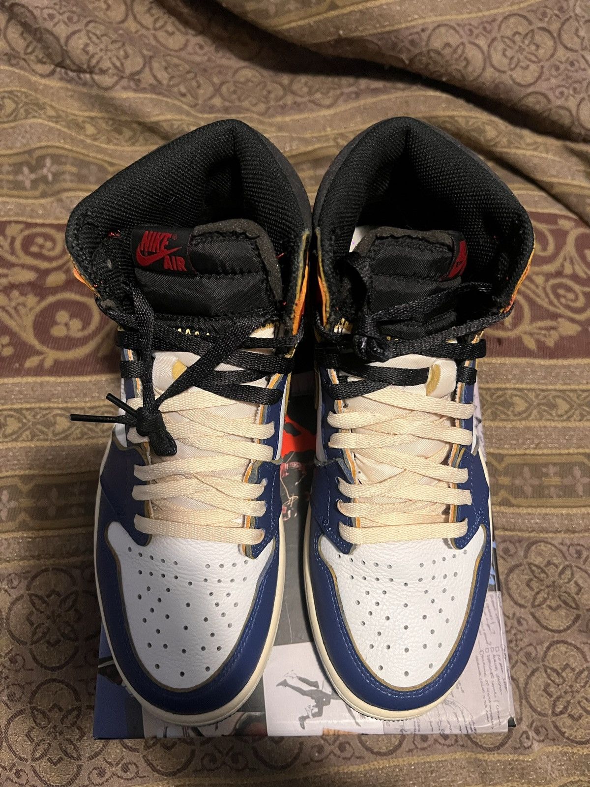 storm blue union jordan 1