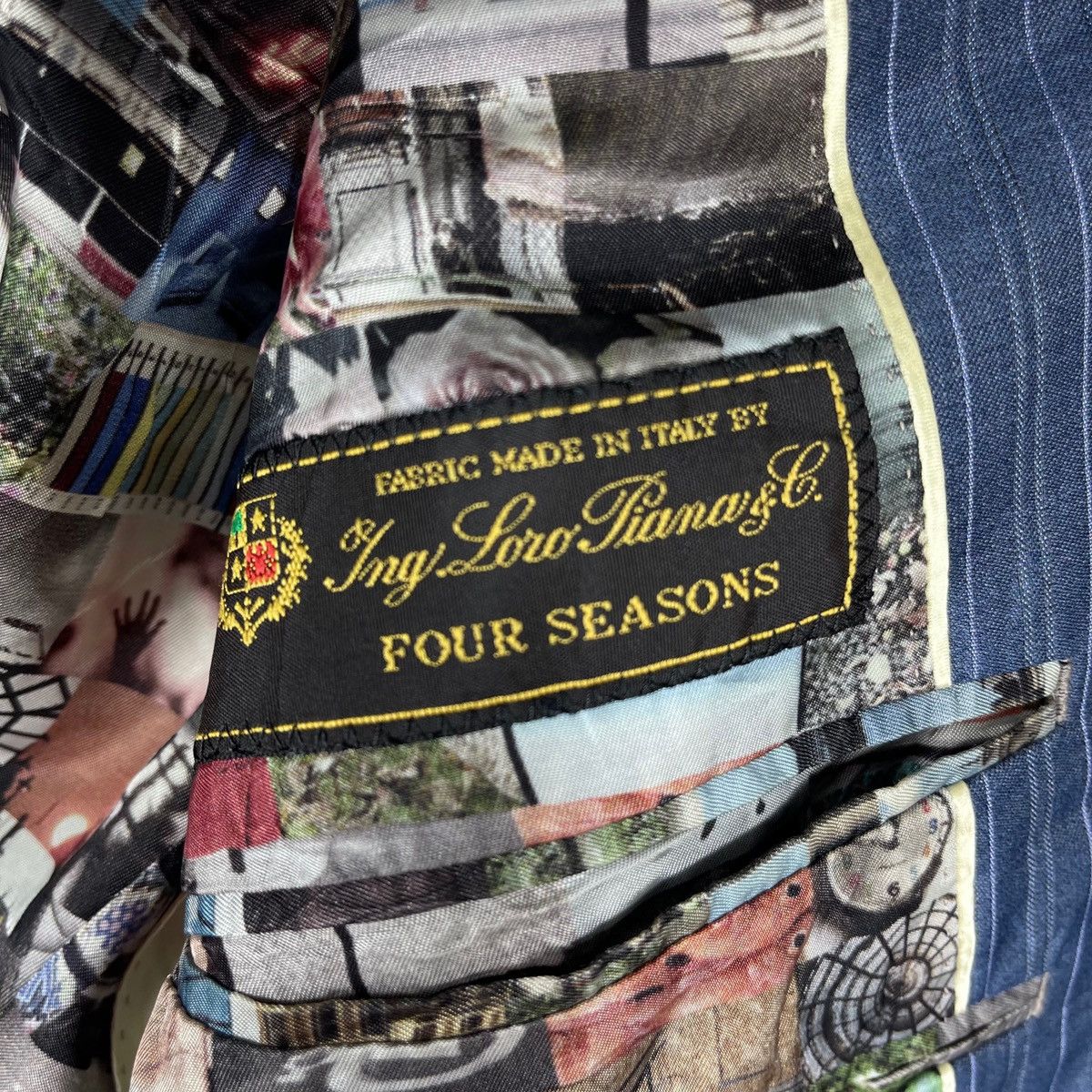 Loro Piana × Paul Smith Paul Smith London X Loro Piana Blazer Coat Size 42R - 9 Thumbnail