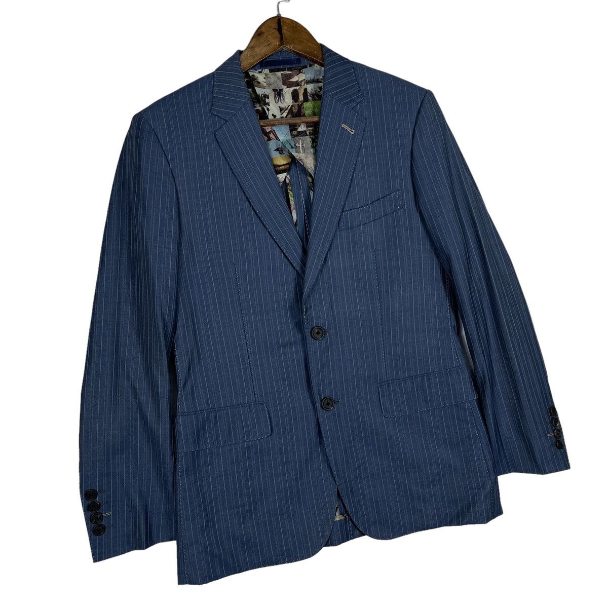 Loro Piana × Paul Smith Paul Smith London X Loro Piana Blazer Coat Size 42R - 6 Thumbnail