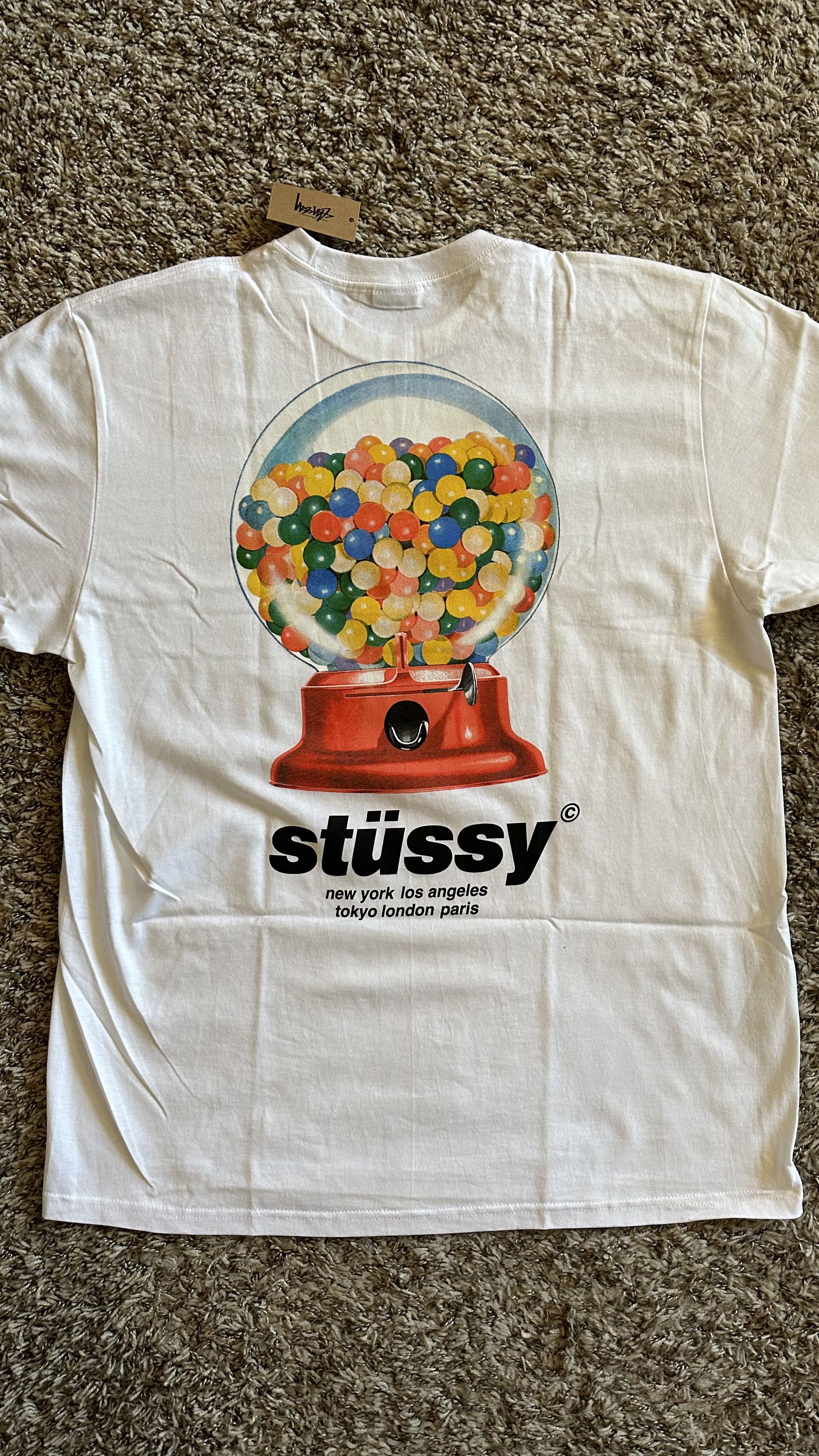 Stussy Gumball T-Shirt White ストゥーシー-