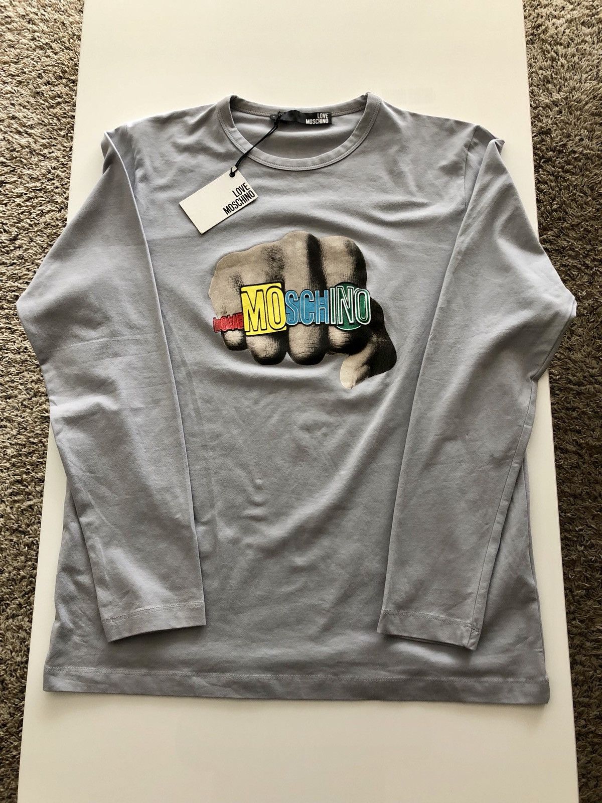 Moschino Love Moschino Long Sleeve T-Shirt Size US L / EU 52-54 / 3 - 1 Thumbnail