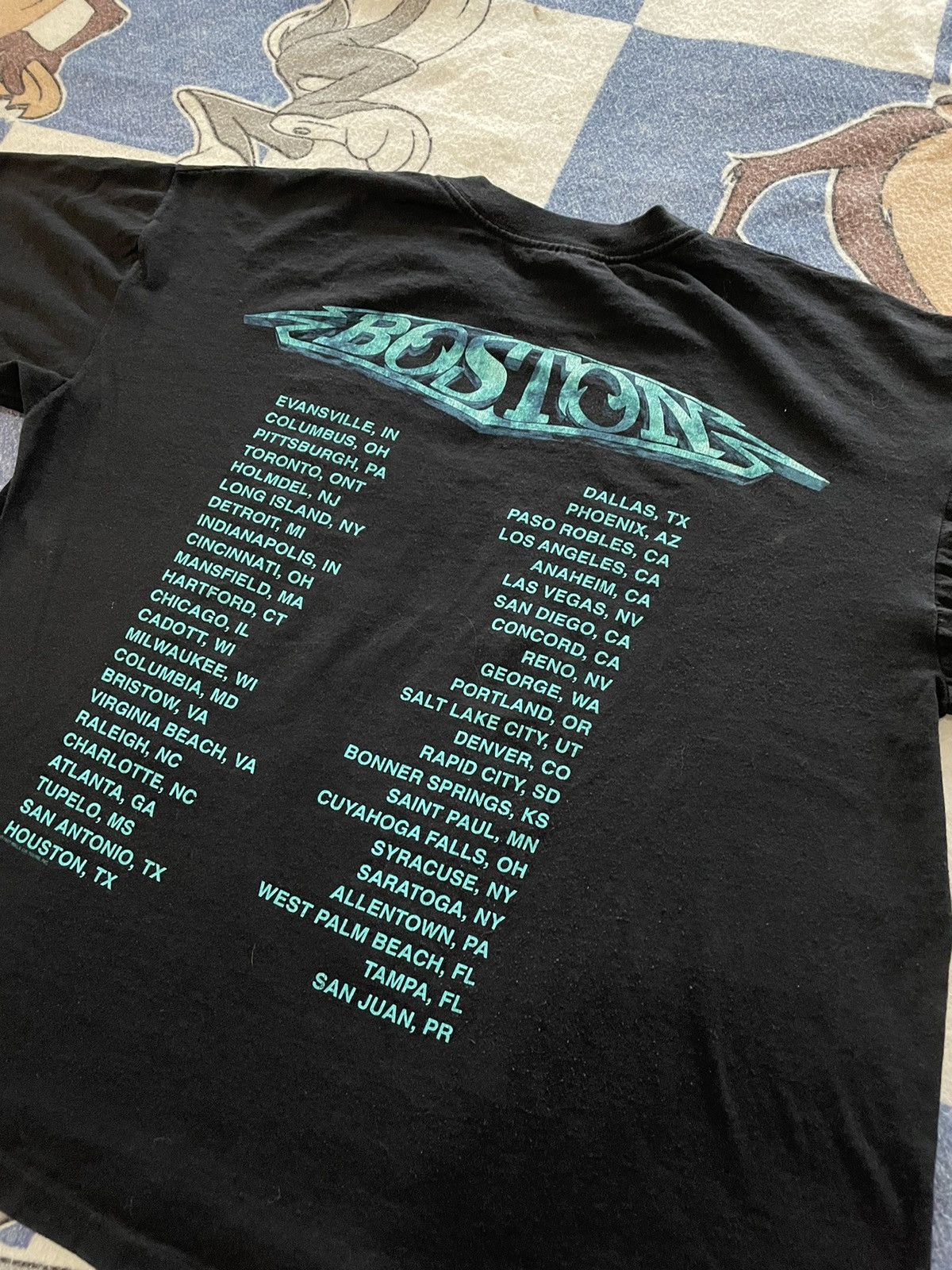 Band Tees Vintage 1987 Boston band tour tee Size US XL / EU 56 / 4 - 4 Thumbnail