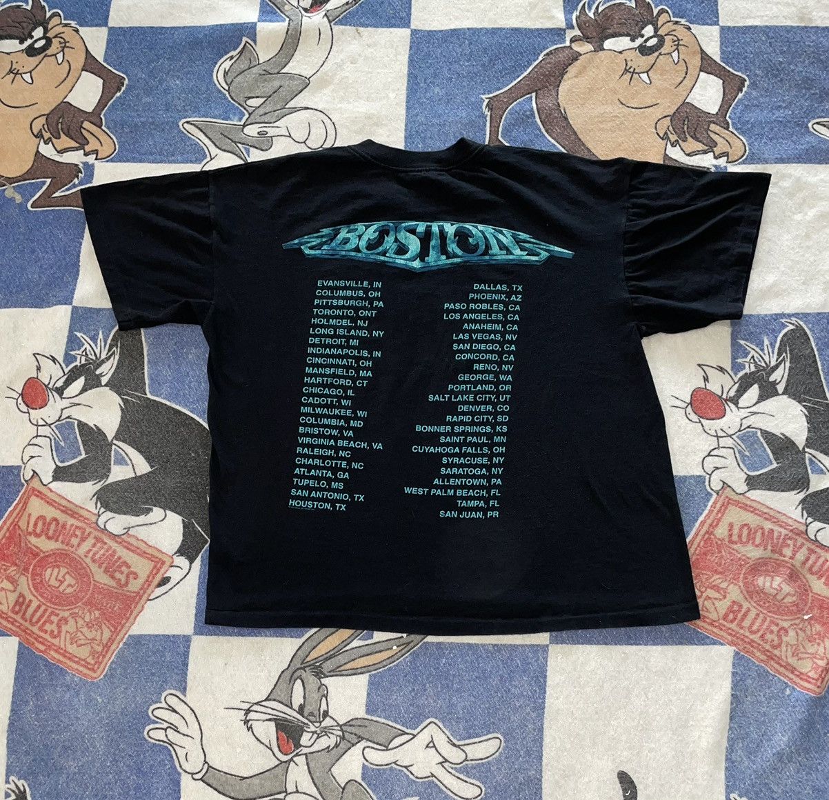 Band Tees Vintage 1987 Boston band tour tee Size US XL / EU 56 / 4 - 3 Thumbnail