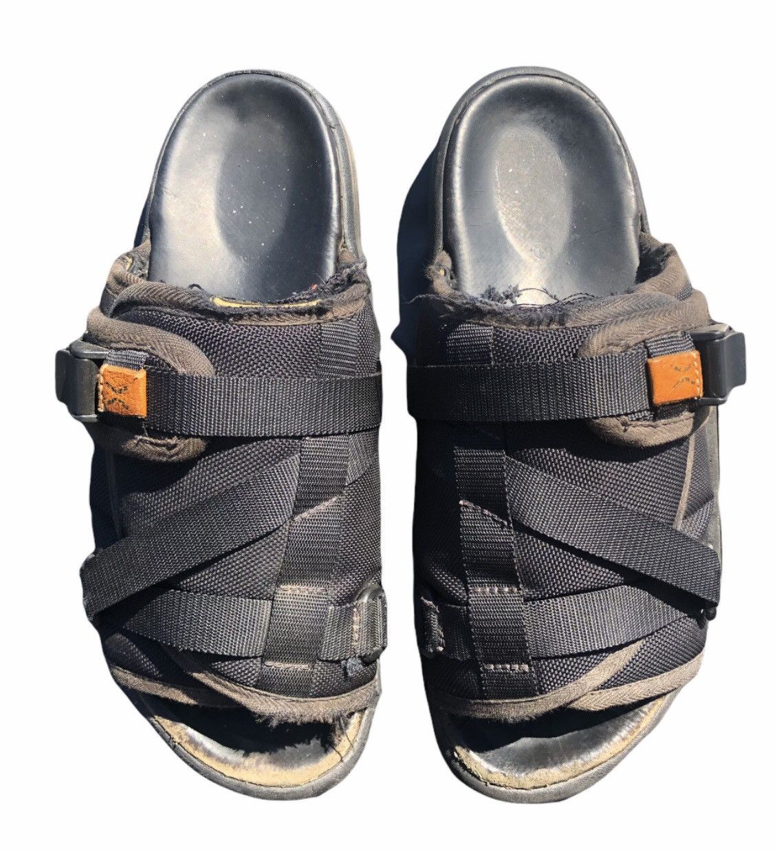 Visvim VISVIM 14ss CHRISTO Sandals Navy M US Size 9 | Grailed