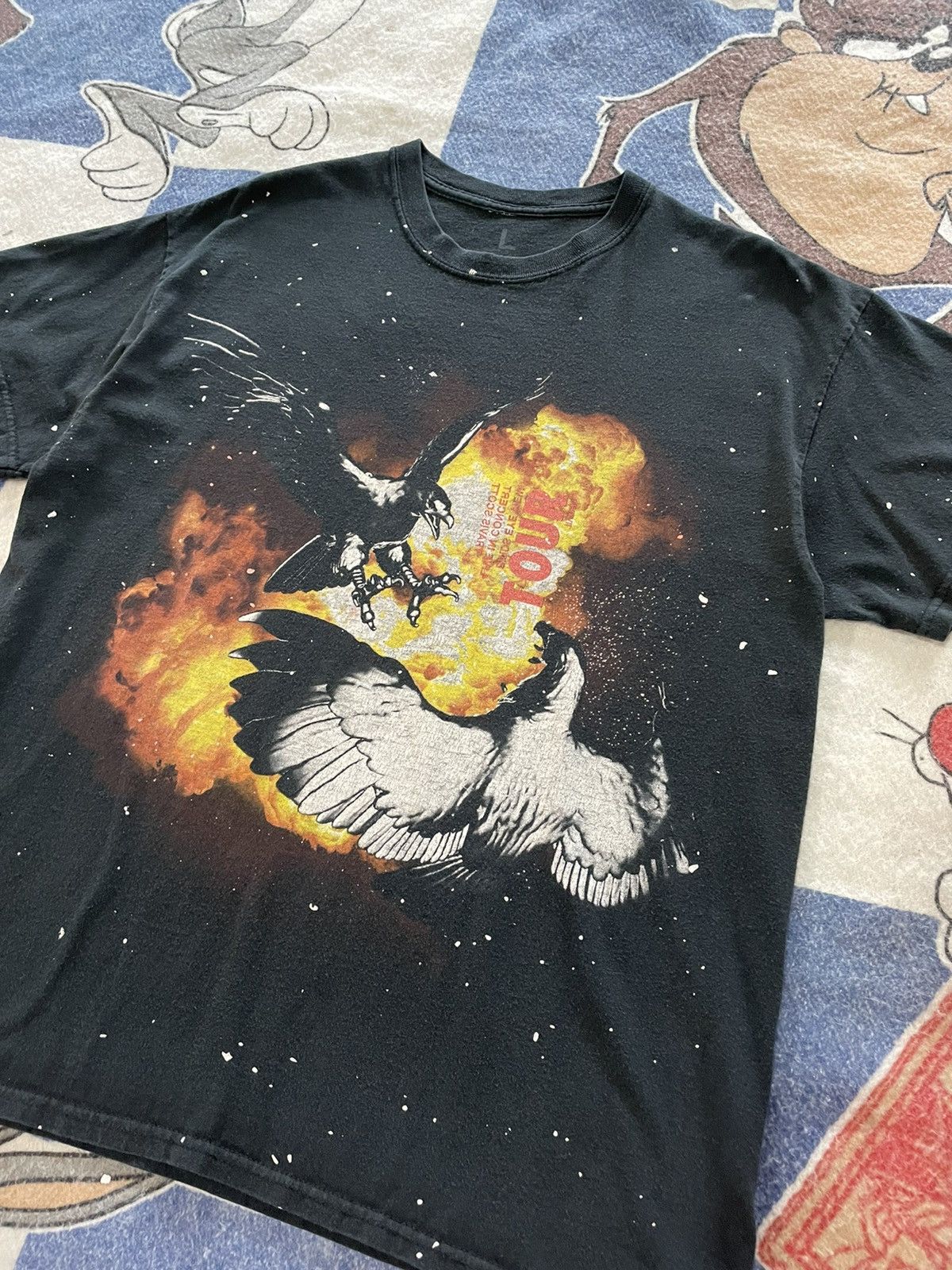Travis Scott Travis Scott birds eye tour tee Size US L / EU 52-54 / 3 - 2 Thumbnail