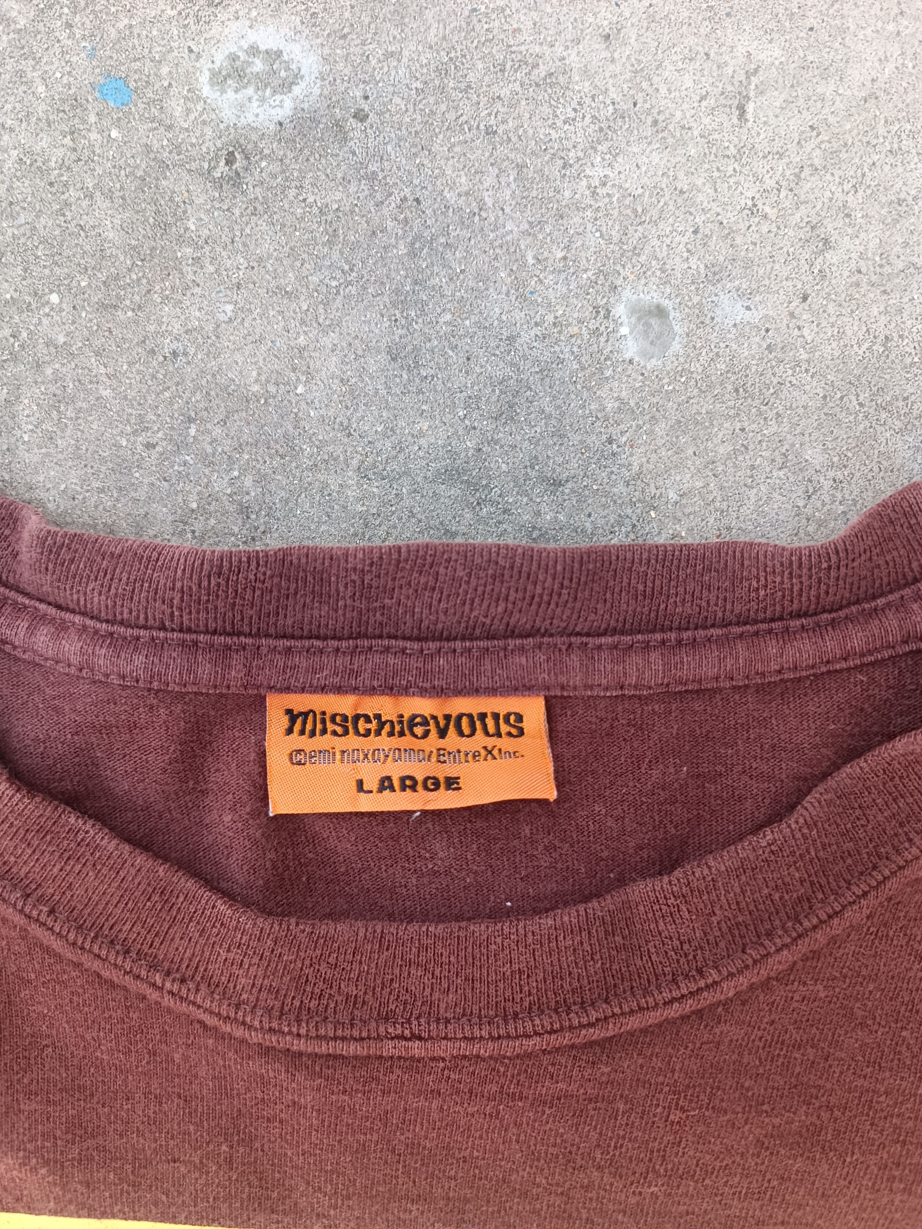 Japanese Brand × Seditionaries × Vintage t shirt mischievous distressed Size US L / EU 52-54 / 3 - 2 Thumbnail
