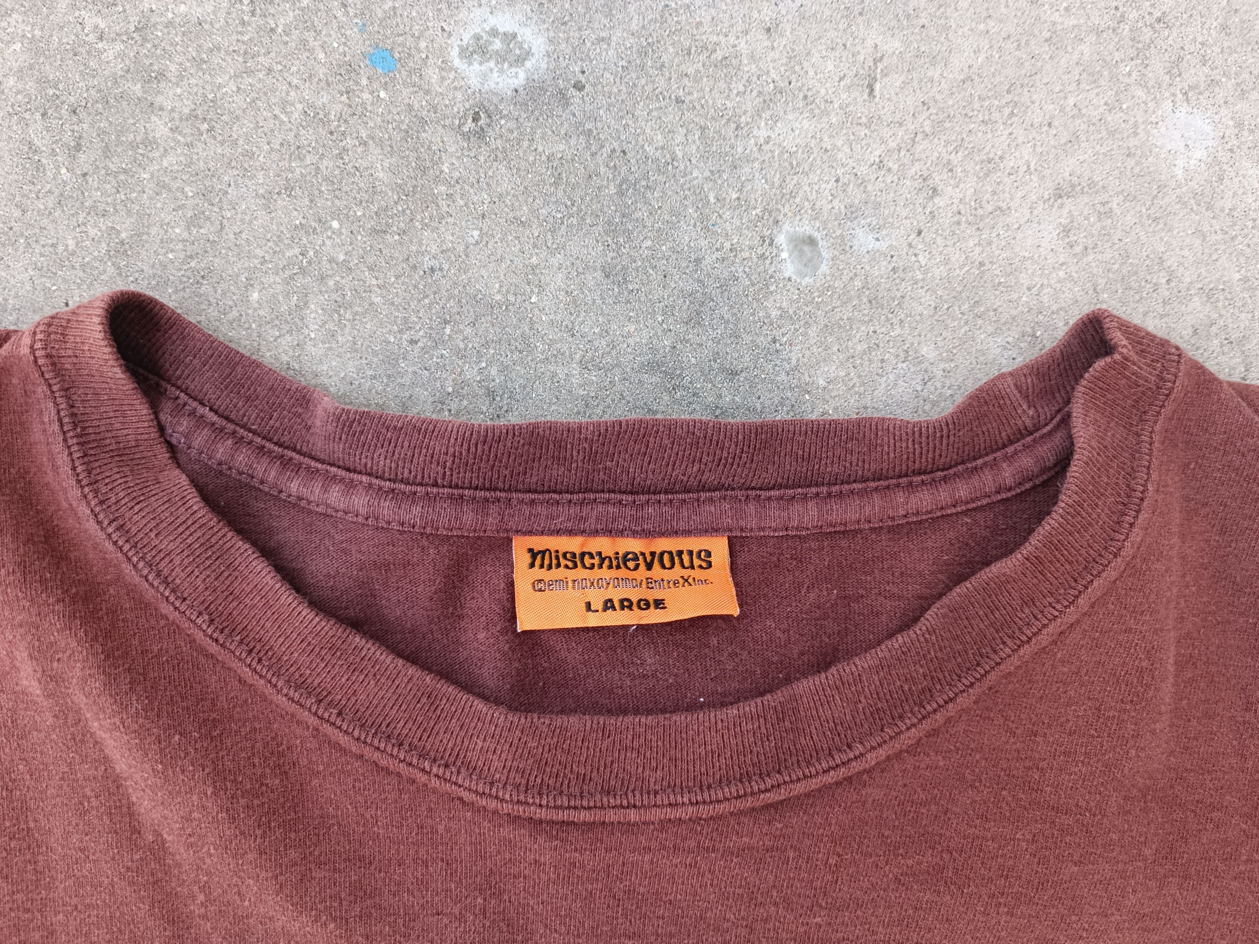 Japanese Brand × Seditionaries × Vintage t shirt mischievous distressed Size US L / EU 52-54 / 3 - 3 Thumbnail