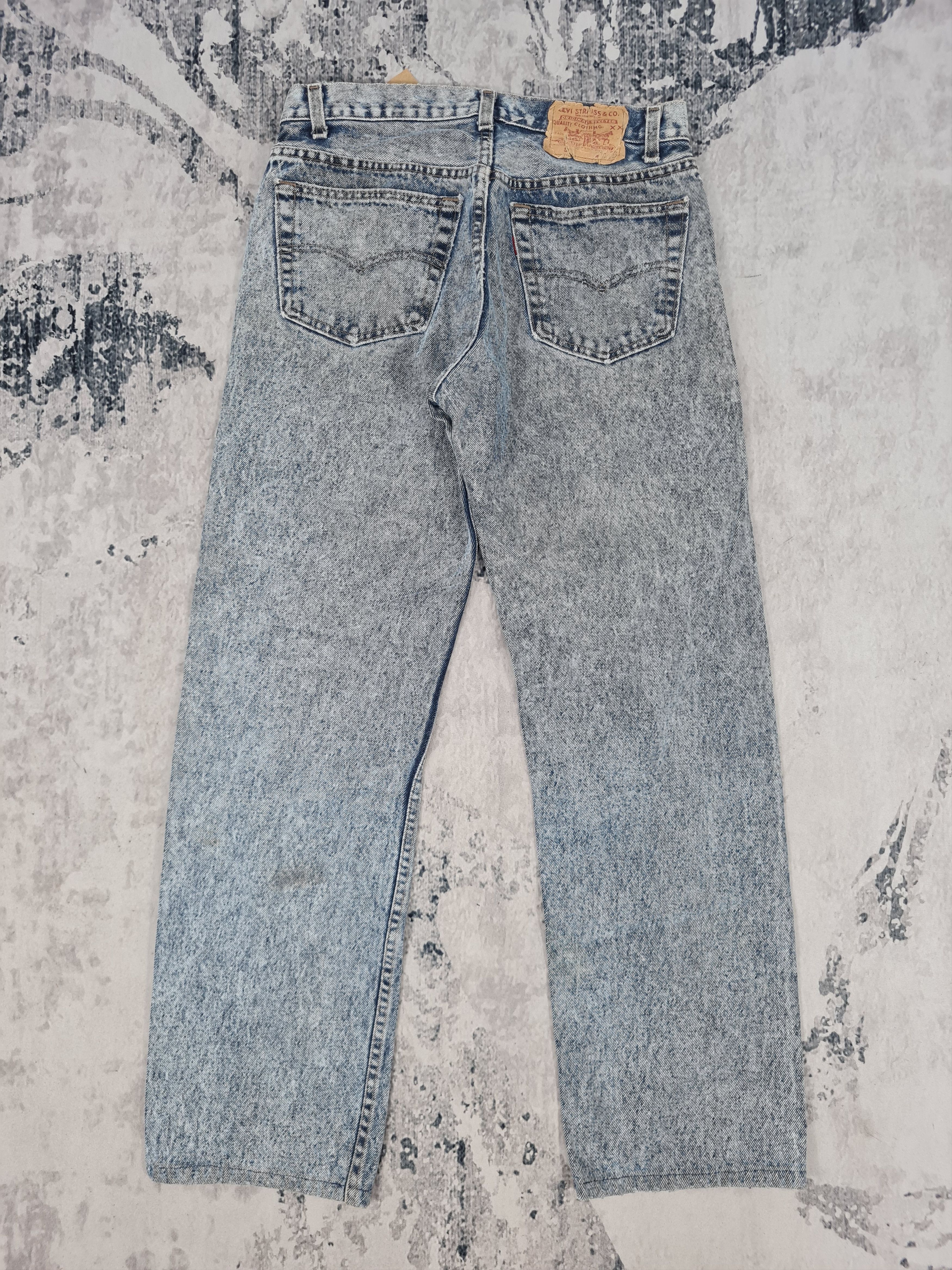 Levi's Vintage Clothing VTG LEVIS 501 XX Sun Faded Acid Wash 30x28 Jeans L0019 Size US 30 / EU 46 - 2 Thumbnail