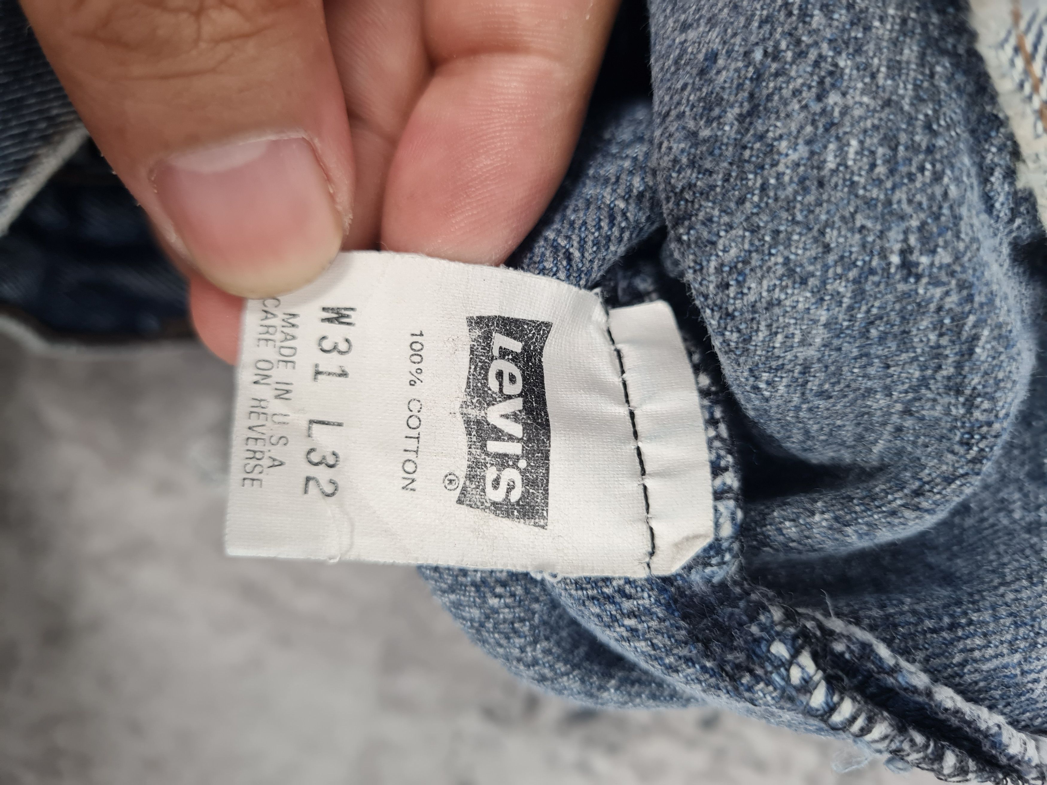Levi's Vintage Clothing VTG LEVIS 501 XX Sun Faded Acid Wash 30x28 Jeans L0019 Size US 30 / EU 46 - 12 Thumbnail