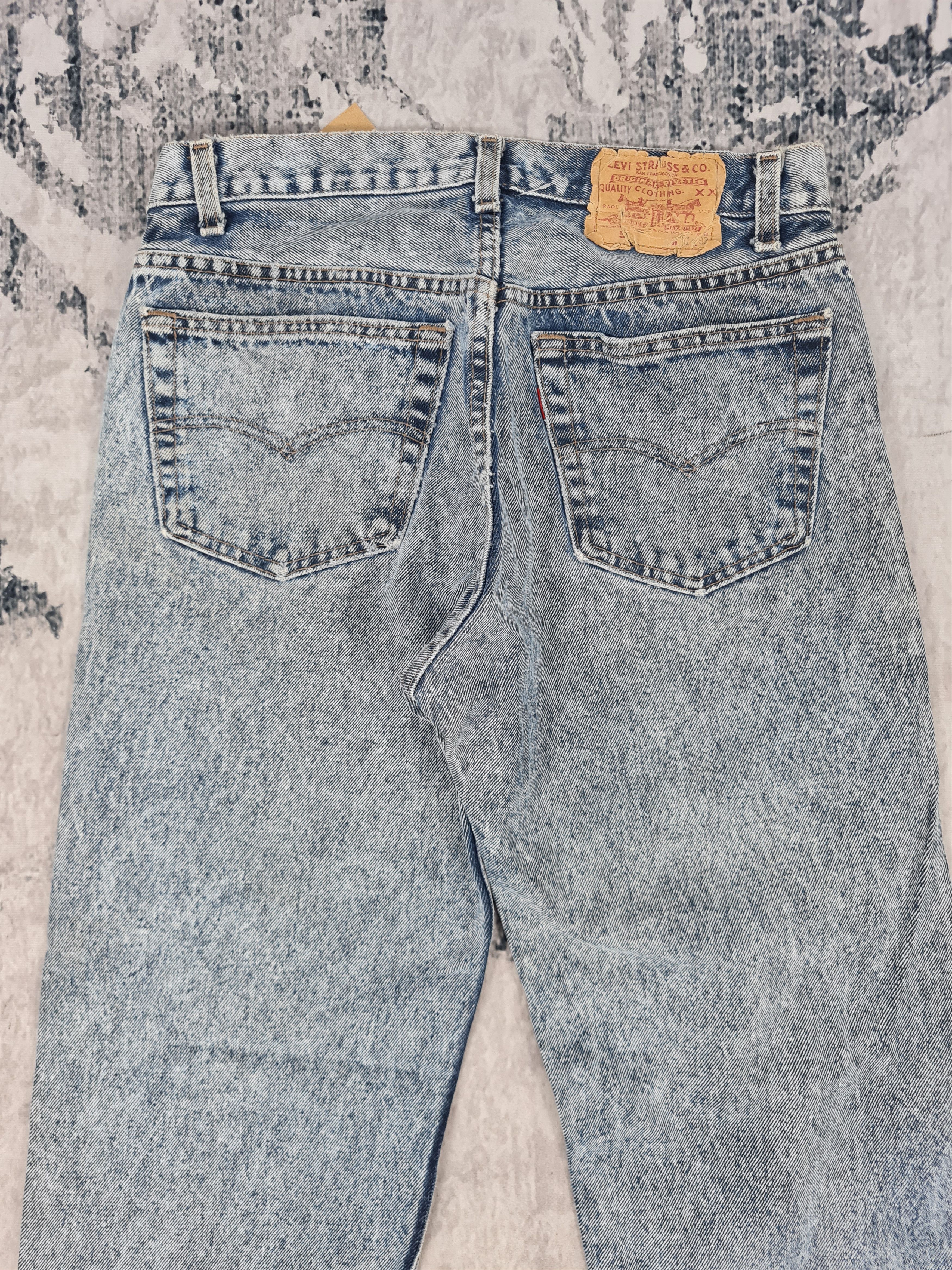Levi's Vintage Clothing VTG LEVIS 501 XX Sun Faded Acid Wash 30x28 Jeans L0019 Size US 30 / EU 46 - 7 Thumbnail