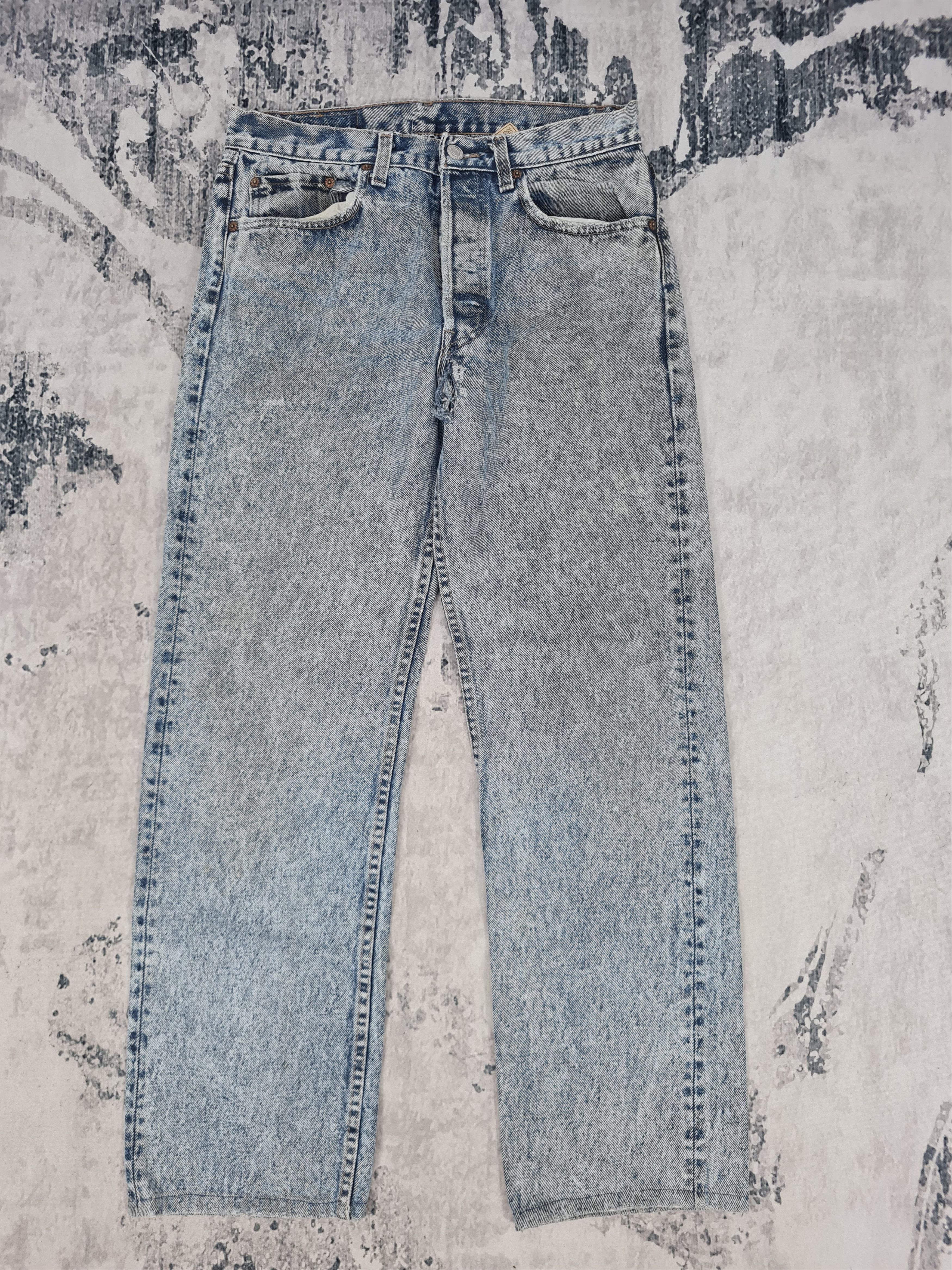 Levi's Vintage Clothing VTG LEVIS 501 XX Sun Faded Acid Wash 30x28 Jeans L0019 Size US 30 / EU 46 - 1 Thumbnail