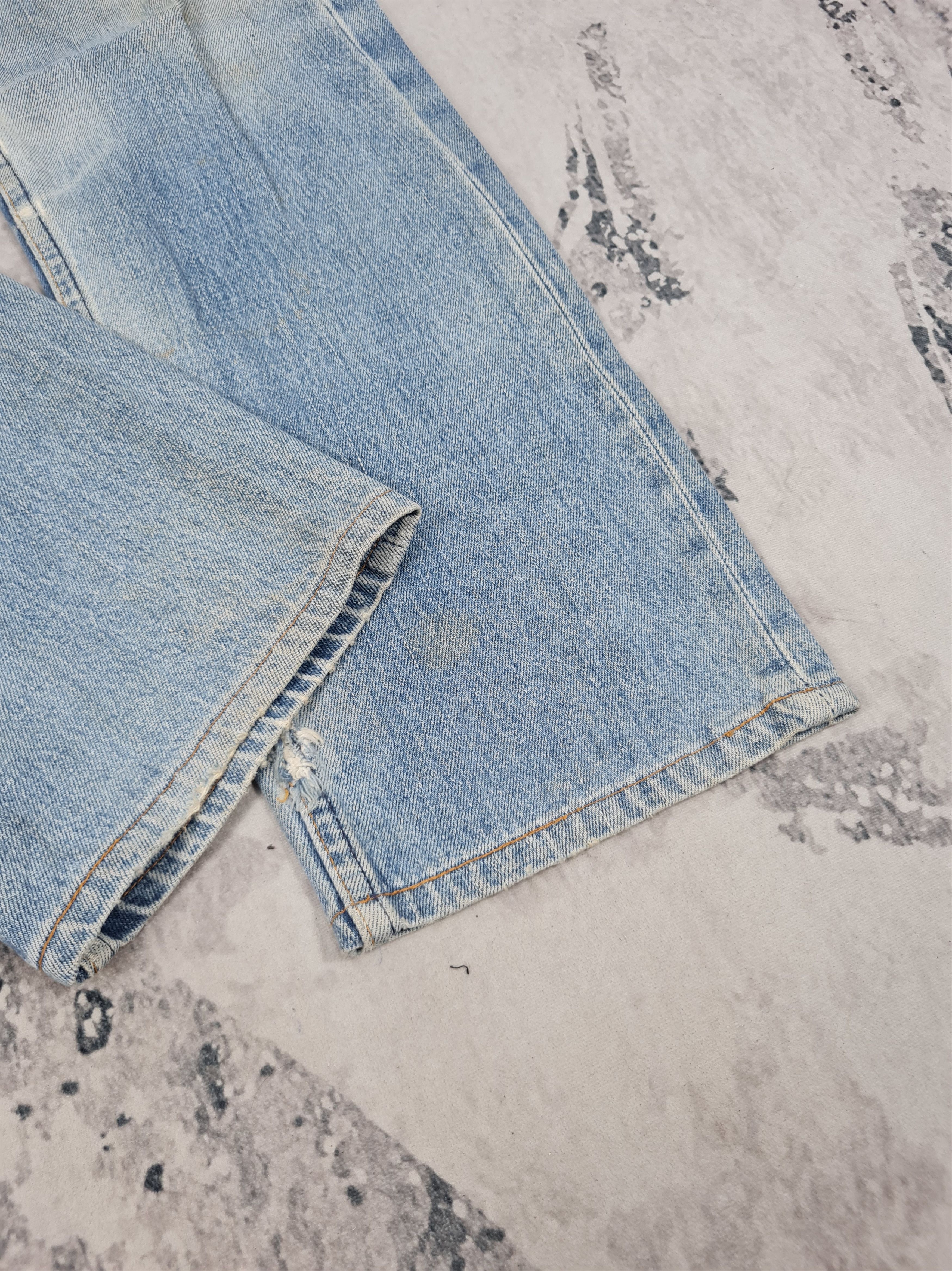Levi's Vintage Clothing Vintage LEVIS 505 Sun Faded Distressed 33x28.5 Jeans L0041 Size US 33 - 6 Thumbnail
