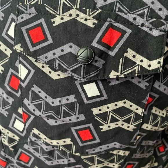 Eleven Paris NWT Eleven Paris Geometric Viscose Snap Button Shirt Size US M / EU 48-50 / 2 - 3 Thumbnail