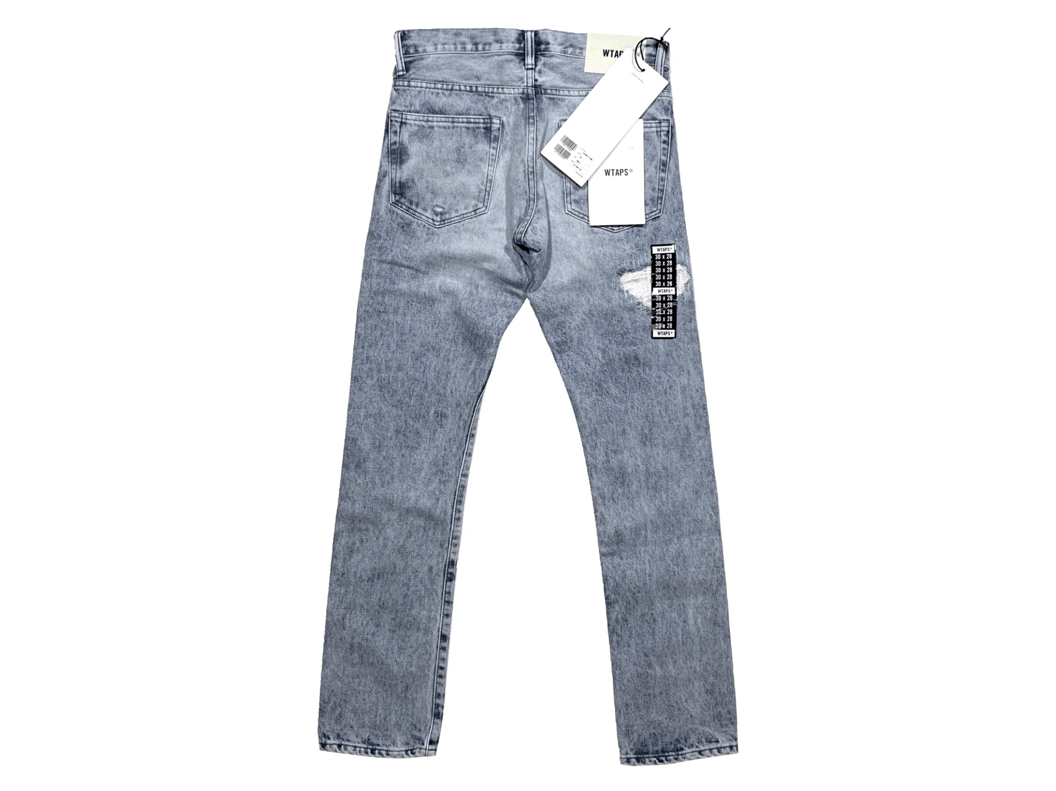 Wtaps WTAPS SS19 “EX38” Distressed Denim Size US 30 / EU 46 - 1 Thumbnail