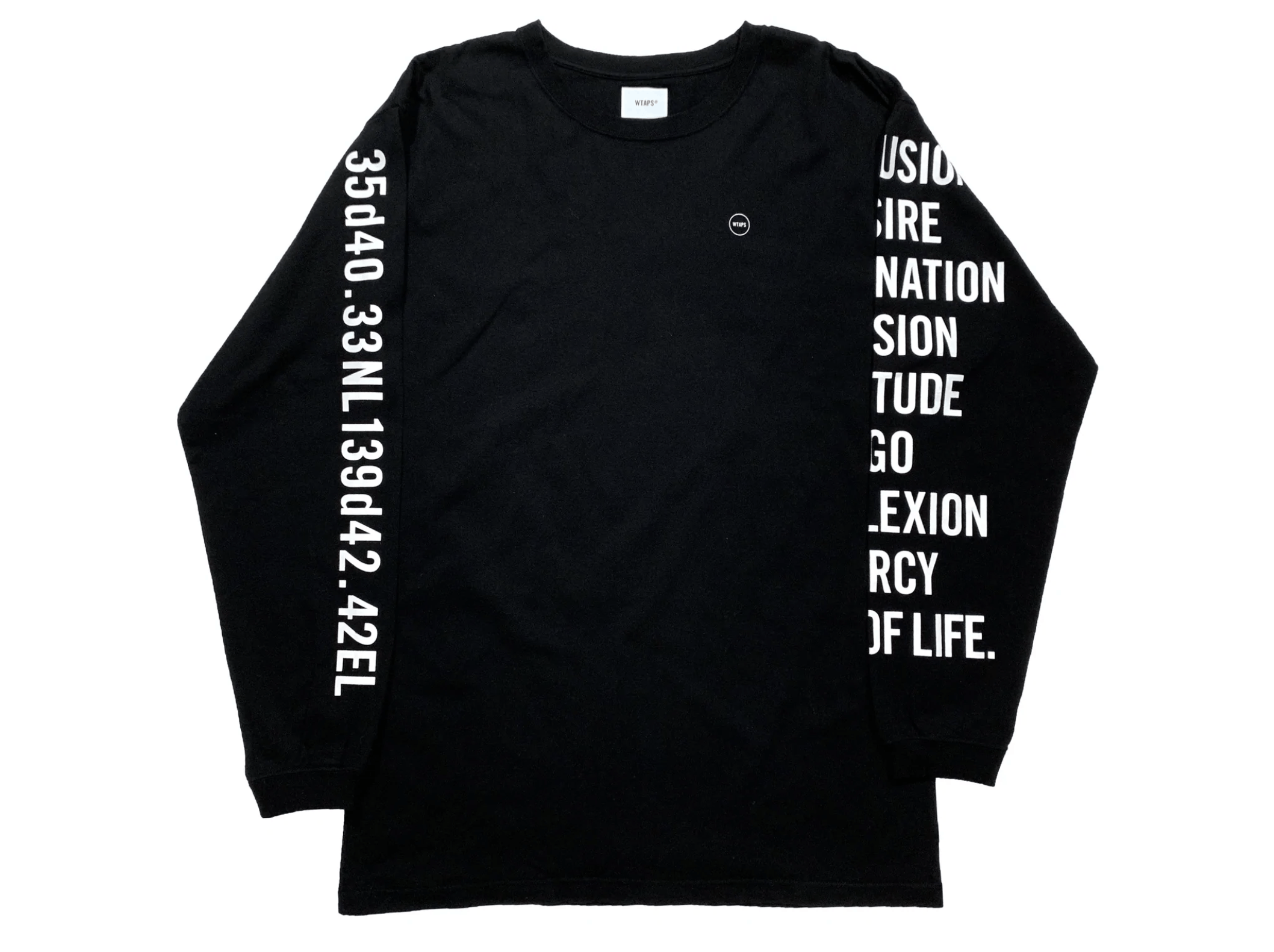 Wtaps WTAPS AW17 GPS Logo Longsleeve Size US L / EU 52-54 / 3 - 1 Thumbnail