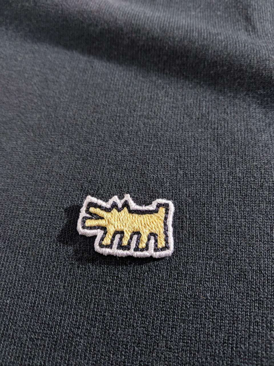 Keith Haring × Vintage Keith Haring Dog Art Long Sleeve T Shirt Size US L / EU 52-54 / 3 - 1 Thumbnail