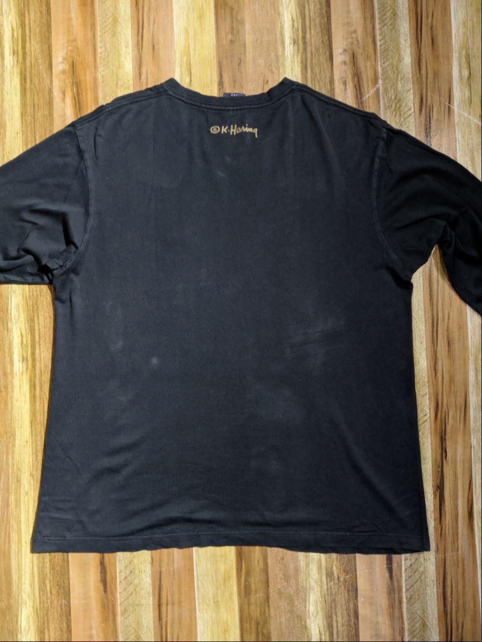Keith Haring × Vintage Keith Haring Dog Art Long Sleeve T Shirt Size US L / EU 52-54 / 3 - 9 Thumbnail