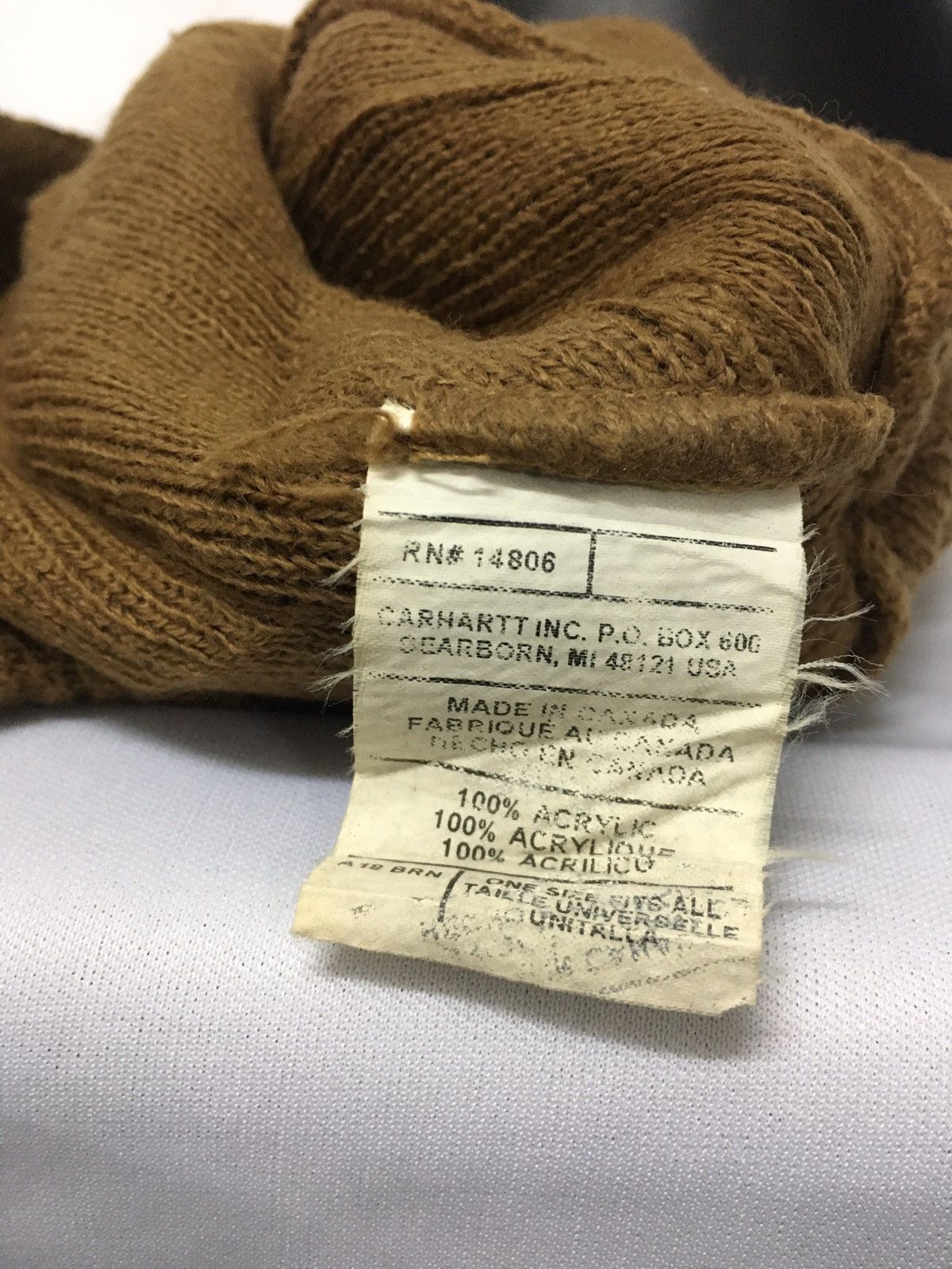 Other Vintage Carhartt Winter Beanie Size ONE SIZE - 5 Thumbnail