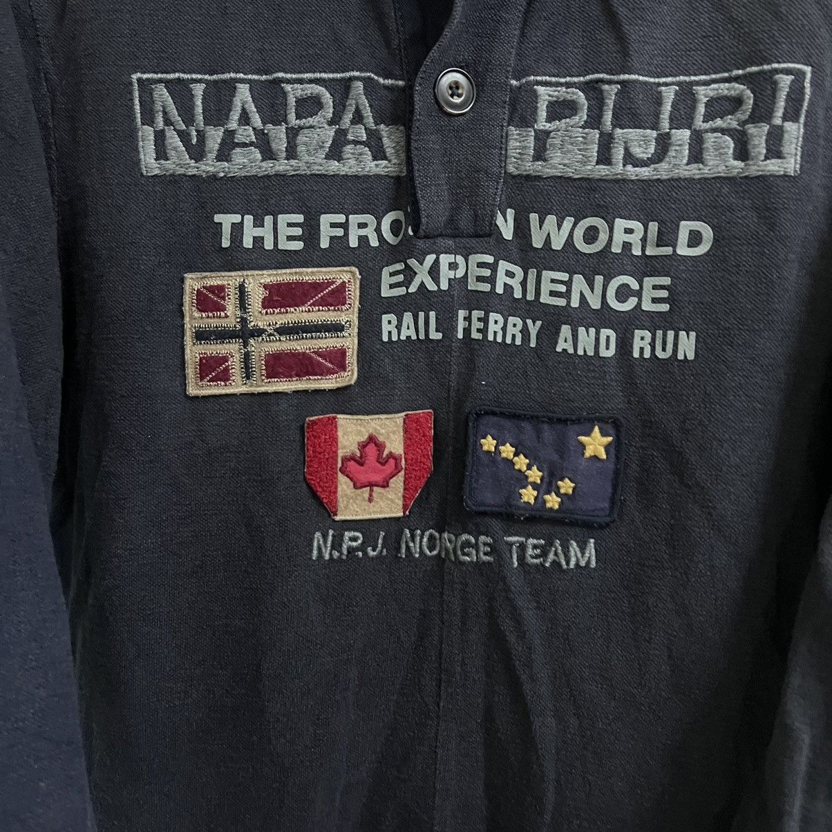 Napapijri Napajiri Norge Team Polo Tshirt Longsleeve Size US M / EU 48-50 / 2 - 10 Thumbnail