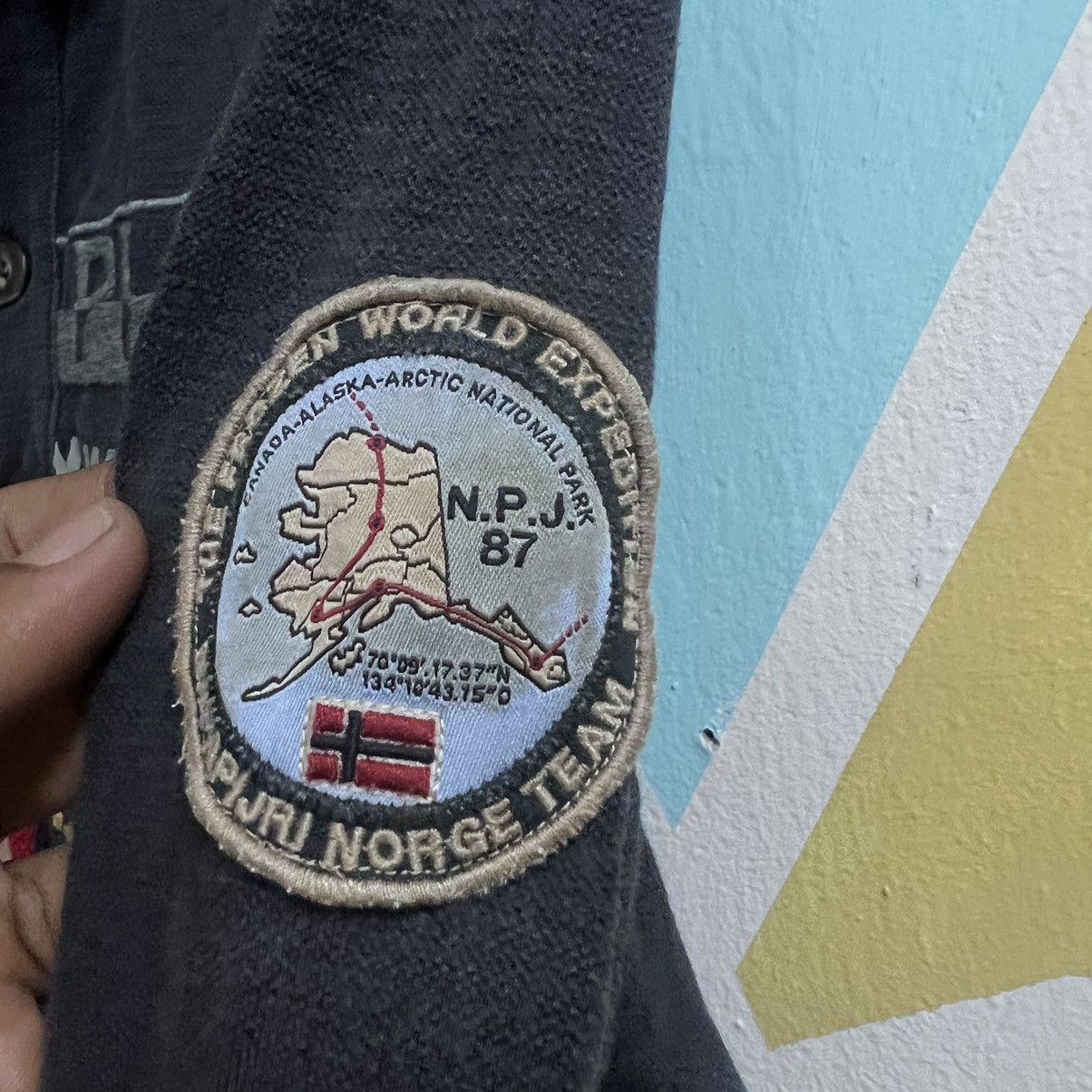 Napapijri Napajiri Norge Team Polo Tshirt Longsleeve Size US M / EU 48-50 / 2 - 12 Thumbnail