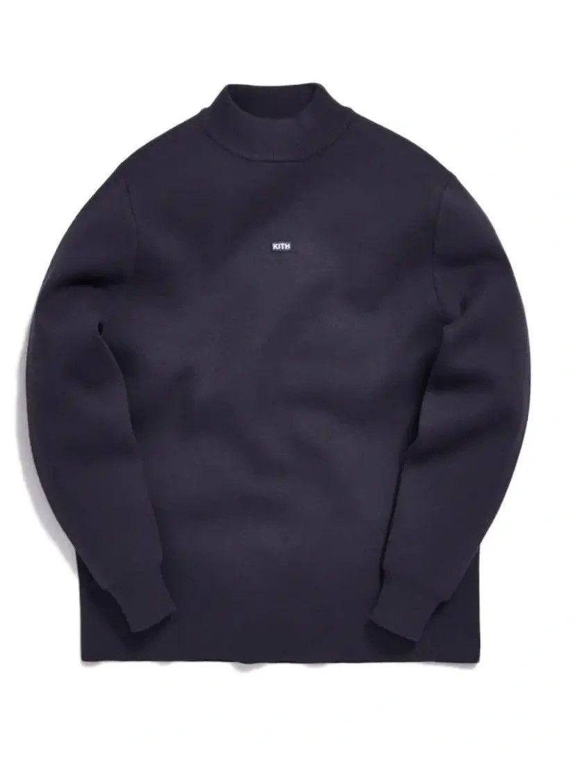 トップス kith Davidson Mock Neck Kith Long Sleeve Mock Neck LAX Tee - Carbon