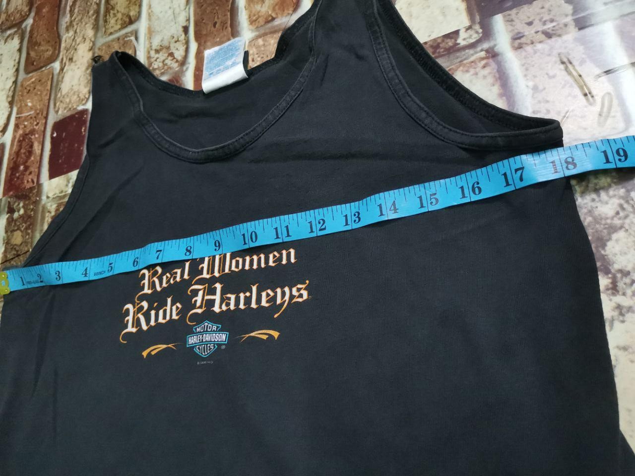 Hanes × Harley Davidson × Vintage VTG 90s Harley Davidson Made in USA Tank Top Size US S / EU 44-46 / 1 - 4 Thumbnail