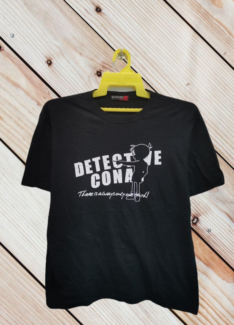 Anime × Cartoon Network × Japanese Brand Detective Conan Anime Vintage / Evangelion / Hunterxhunter Size US L / EU 52-54 / 3 - 2 Thumbnail