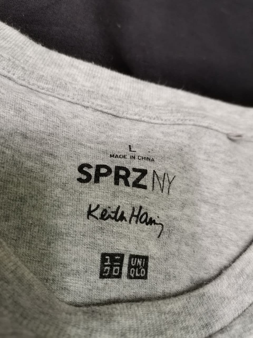 Japanese Brand × Keith Haring × Vintage Keith Haring Art Big Graphics Who are you? Size US L / EU 52-54 / 3 - 7 Thumbnail