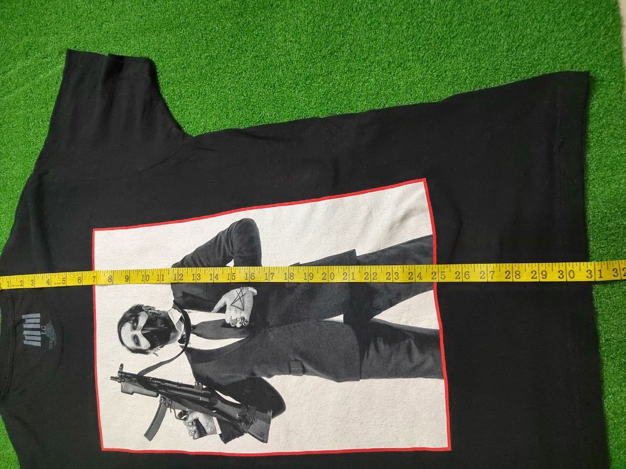 Band Tees × Japanese Brand Marilyn Manson Brian Hugh Warner Cross / Metalica/Nirvana Size US L / EU 52-54 / 3 - 7 Thumbnail