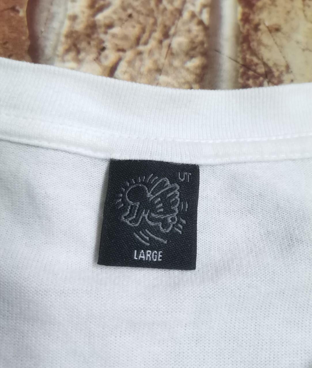 Japanese Brand × Keith Haring × Vintage KEITH HARING Vintage Dog Barking Tee Shirt Drawing Pop Art Size US L / EU 52-54 / 3 - 12 Thumbnail