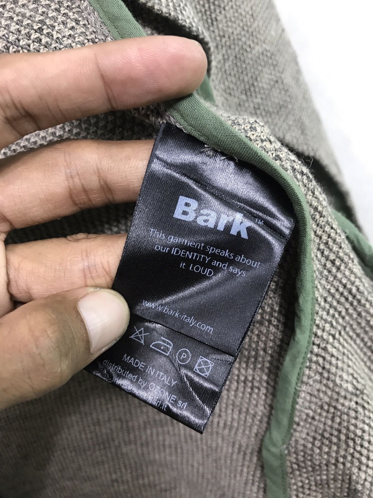 Bark BARK CARDIGAN JACKET MADE IN ITALY Size US S / EU 44-46 / 1 - 13 Thumbnail
