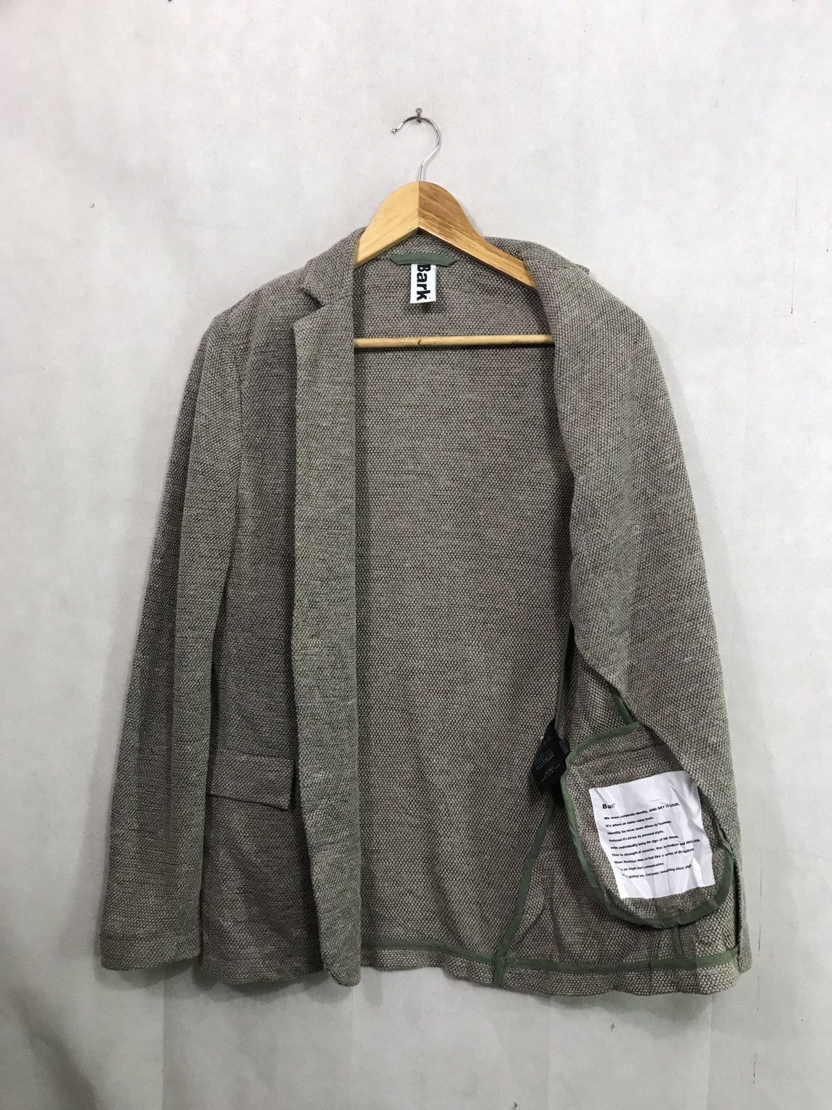 Bark BARK CARDIGAN JACKET MADE IN ITALY Size US S / EU 44-46 / 1 - 5 Thumbnail